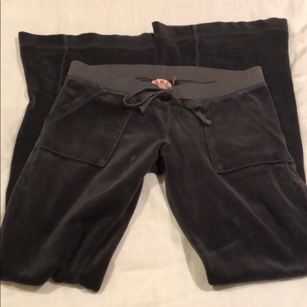 Wide leg juicy sweat pants